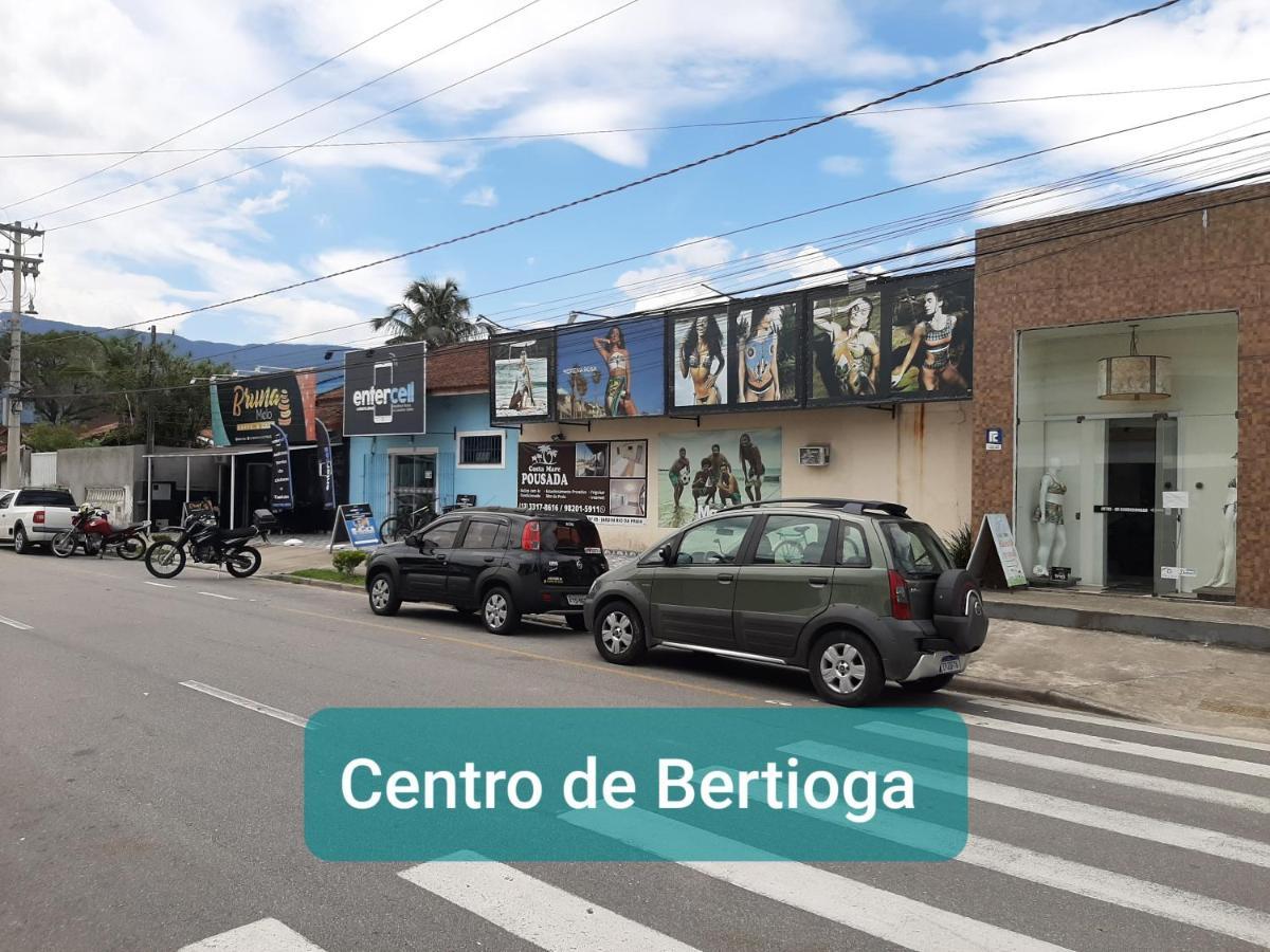 Pousada Praia Cia, Piscina, Centro, Estacionamento, Wifi, Saida Ate As 16H Bertioga Exteriör bild